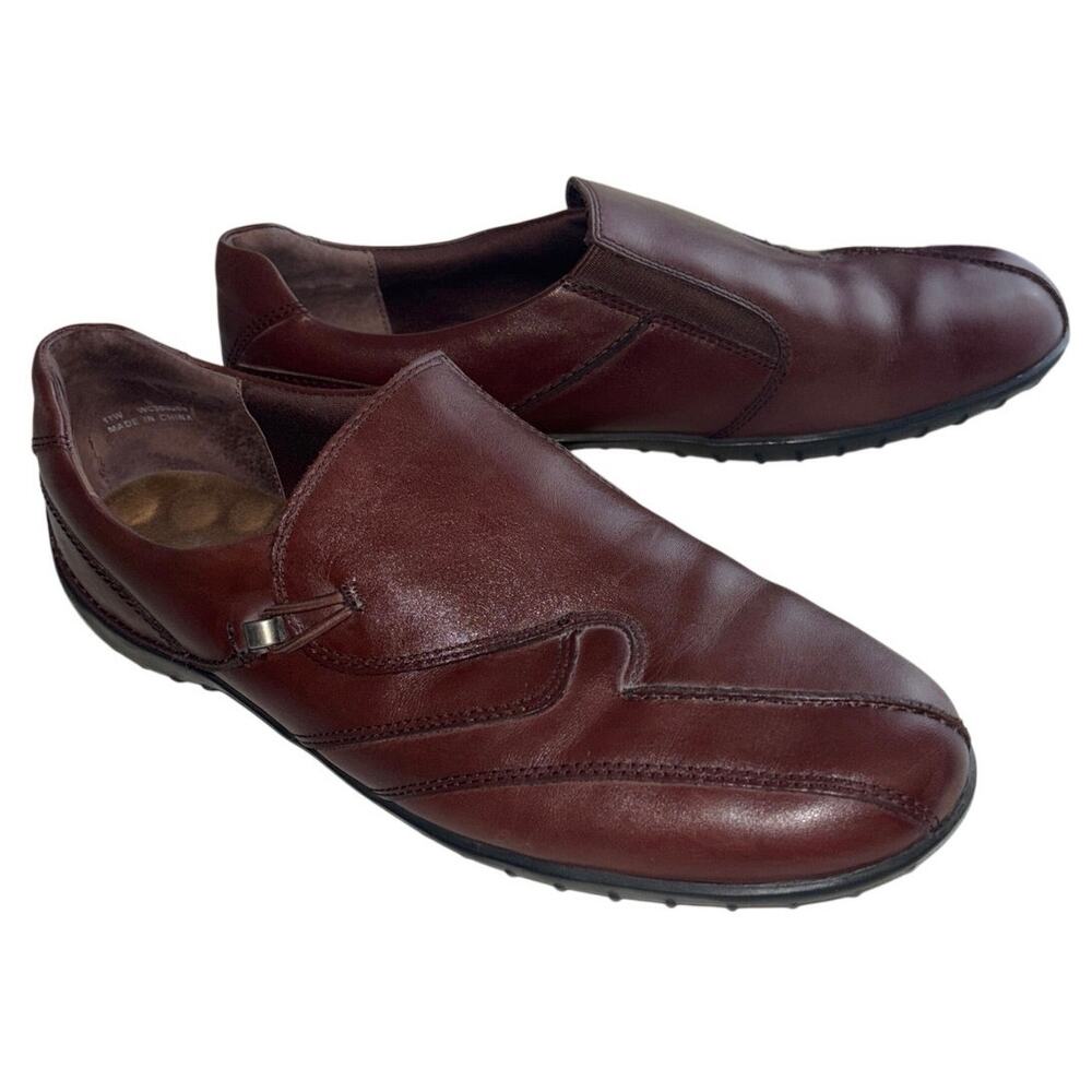 Walking Cradles Cassie Brown Leather Comfort Loafer Women’s Size 11W